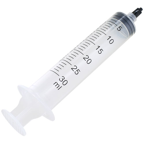 30ml Luer Lock Syringe with Cap - Non-Sterile - Image one
