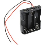 Photo of the: 3 x AA Battery Holder with Leads - 4.5V