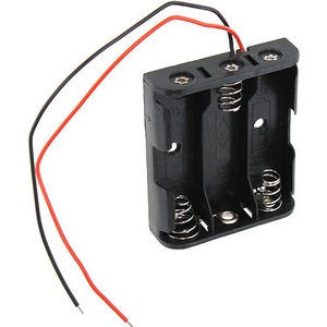 3 x AA Battery Holder with Leads - 4.5V Photo 1