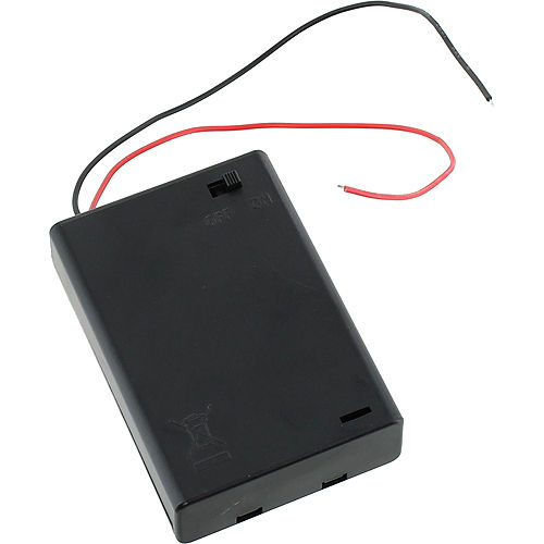 3 x AA Battery Holder with Switch and Leads - 4.5V - Image two