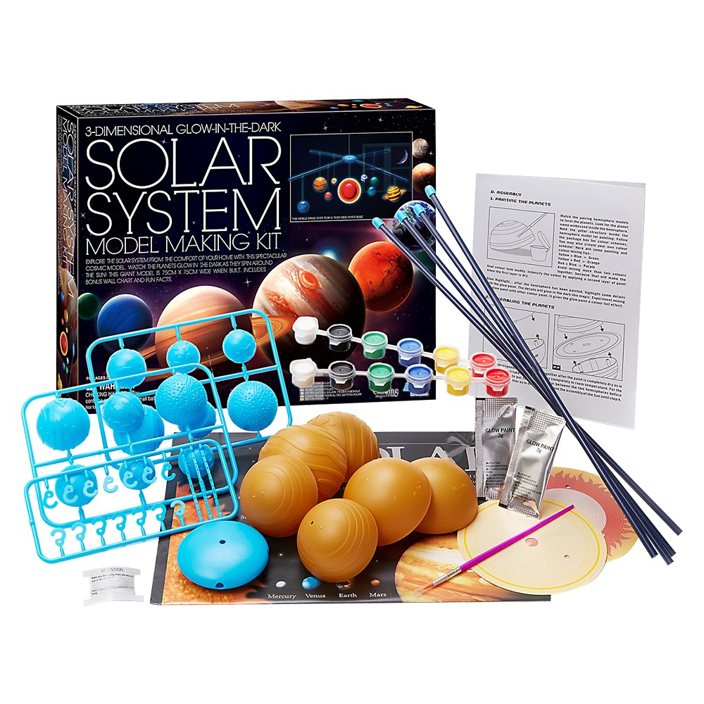 3D Solar System Mobile 4M Kit | xUmp