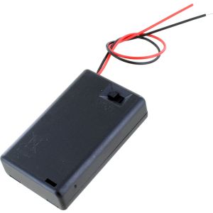 3 x AAA Battery Holder with Cover and Switch - 4.5V Photo 2