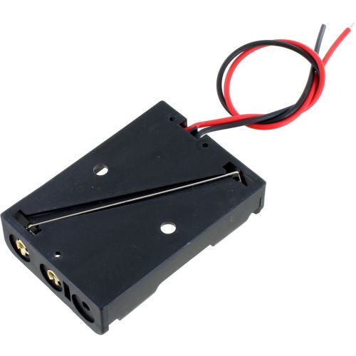 3 x AAA Battery Holder with Wire Leads - 4.5V photo 2