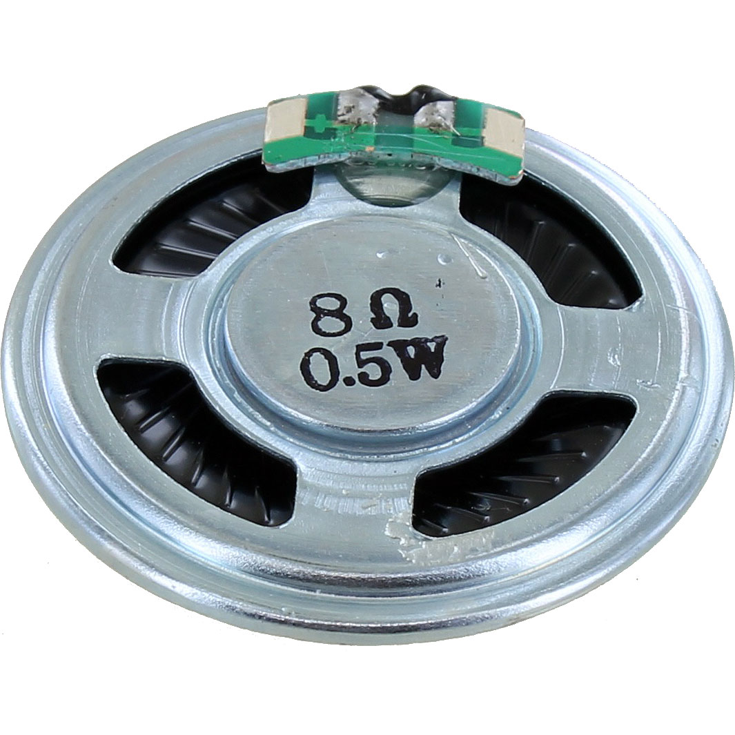 40mm Flat Speaker - 8 ohm 0.5 W - Image two