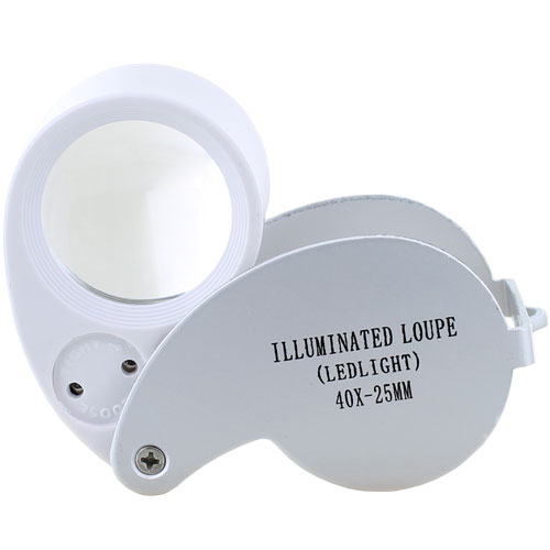 40X Magnifier Loupe With LED Light XUmp 40X Magnifier Loupe With LED Light XUmp