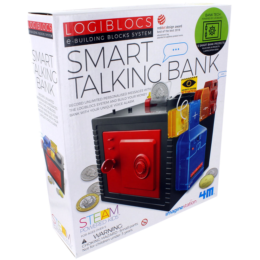 4M LogiBlocs Smart Talking Bank Kit - Image one
