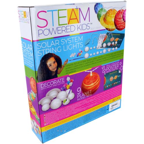 4M STEAM Solar System String Lights Kit photo 2