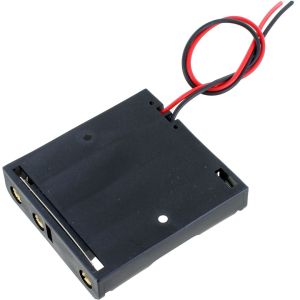 4 x AAA Battery Holder with Wire Leads - 6V Photo 2