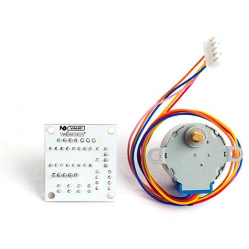 5 VDC Stepper Motor with ULN2003 Driver Board - Image two