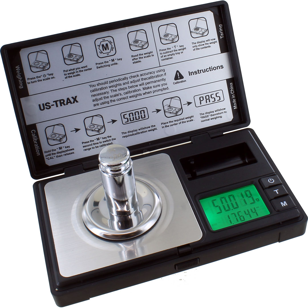 50g x 0.001g Ultra-High Precision Digital Scale - US-TRAX - Image three