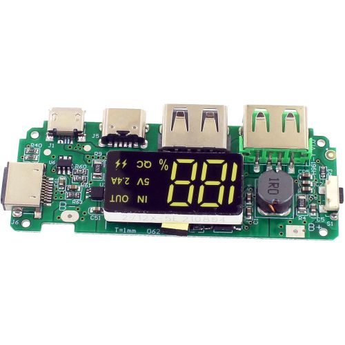 5A 2.4A PowerBank Lithium 18650 Charging Module photo 2