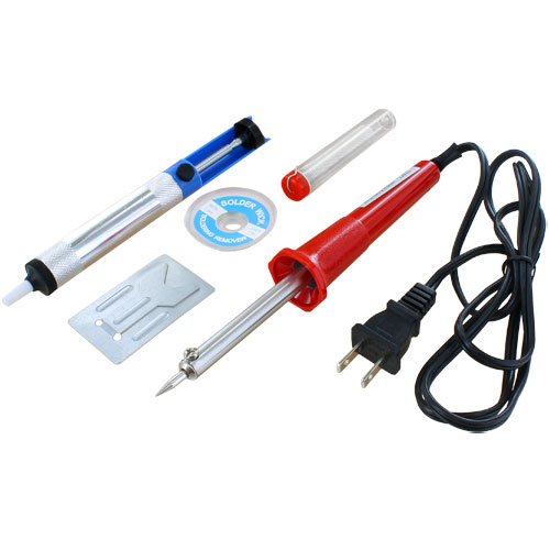 5pc 30W Soldering Iron Kit - Lead-Free UL Approved - Image two