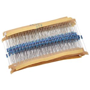 600 Resistors Assortment Set for DIY Electronics - 1/4W - Image One