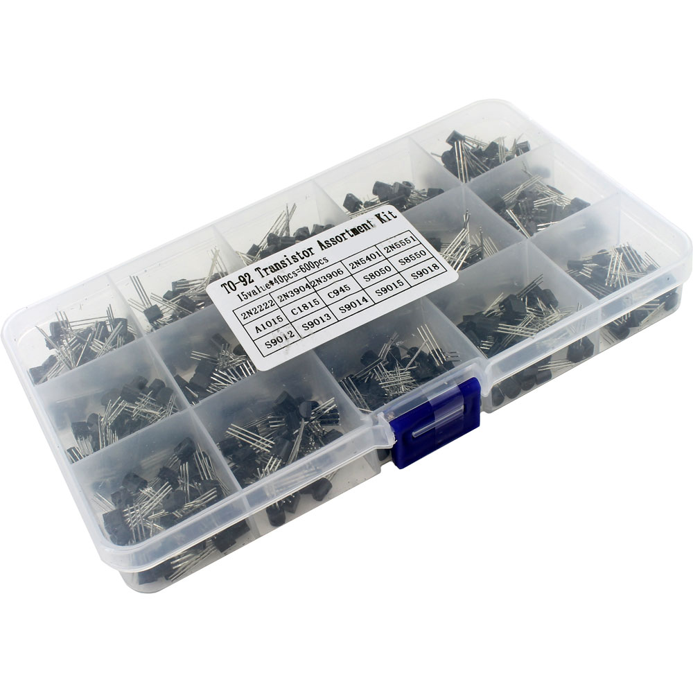 600 Transistors Assortment Set for DIY Electronics - Image two