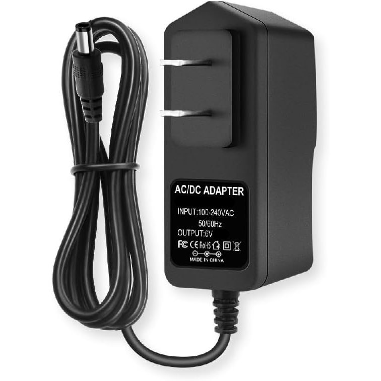 6V DC 500mA Power Adapter - Image one