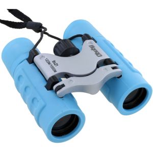 8x21 Blue Binocular with Carrying Case - Image One