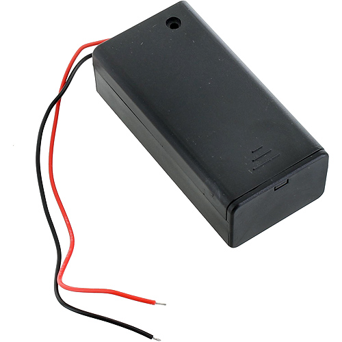 9V Battery Holder with Switch and Leads - Image two