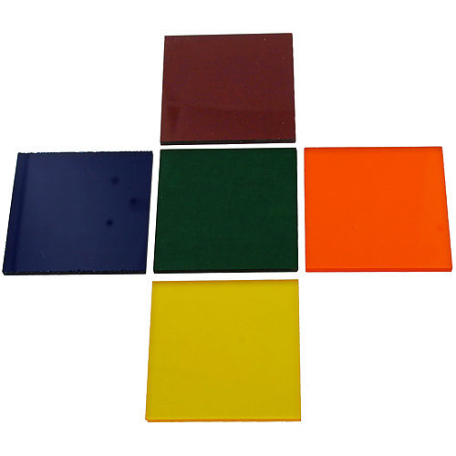 Acrylic Color Optical Filters - pack of 5 - Image one