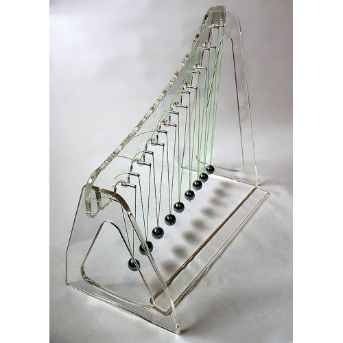 Acrylic Wave Pendulum - Image one