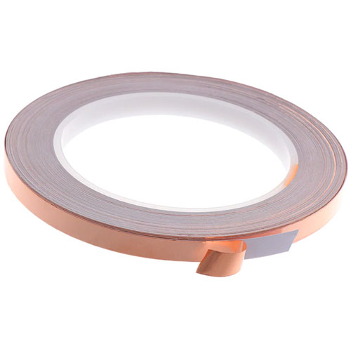 Adhesive Conductive Copper Foil - 10mm wide x 25 m long - Image three