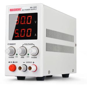 Photo of the Adjustable DC Switching Power Supply - 0-30V 5A
