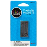 AlNiCo Bar Magnets - 2 inch - Set of 2.