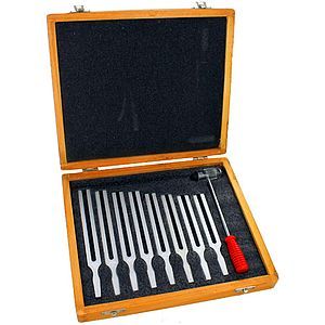 Aluminum Tuning Forks - Set of 8 Photo 2