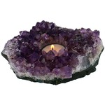 Amethyst Candle Holder.