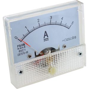 Analog DC Ammeter Module - 5A - Image One