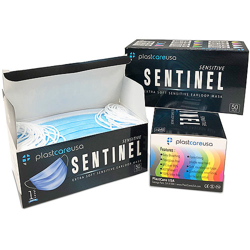 ASTM Level 1 Earloop Face Masks - Pack of 50 - Image two