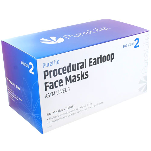 ASTM Level 3 Earloop Face Masks - Pack of 50 - Image one