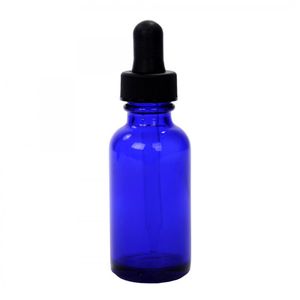 Blue Cobalt Bottle with Dropper - 2oz  Photo 1