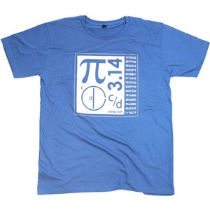 Blue Pi Math T-Shirt Photo 1