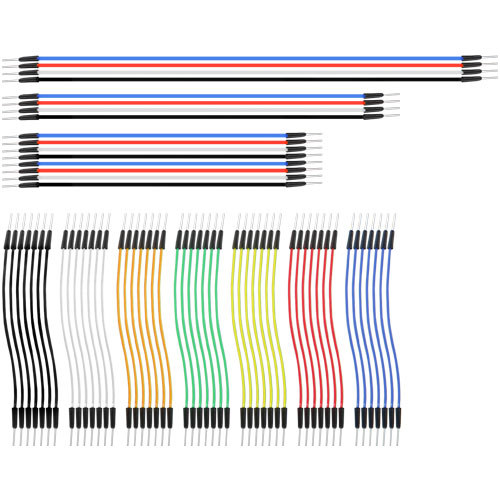 Breadboard Jumper Wires - Set of 65 - Image two