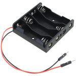 Photo of the: Breadboard 4 x AA Battery Holder 6V - with wire and pins
