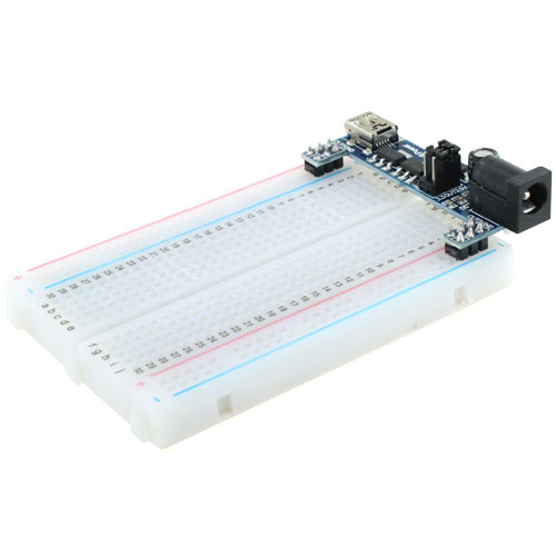 Breadboard Power Supply 3.3V 5V USB Arduino - Image two
