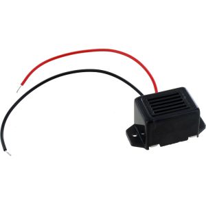 Piezo Electronic Alarm Electronic Buzzer with Leads - 6V Photo 1