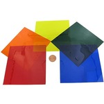 Color Optical Filters - Gelatin - Pack of 5.