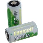 Photo of the: CR123A Lithium Batteries 1500 mAh - pack of 2