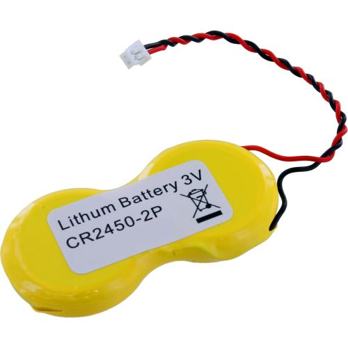 CR2450-2P CMOS Lithium Battery with Molex Connector - 3V 1200mAh