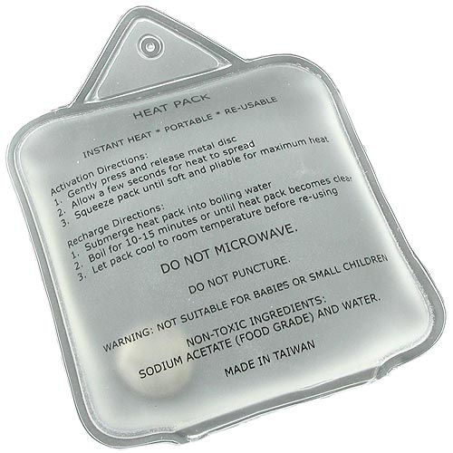 Cristalheat - Supercooled Heat Pack - Image one