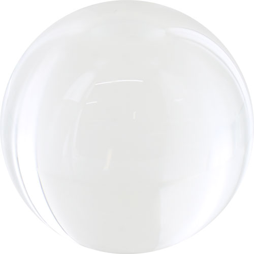 Crystal Glass Sphere - 80mm diameter - Image one
