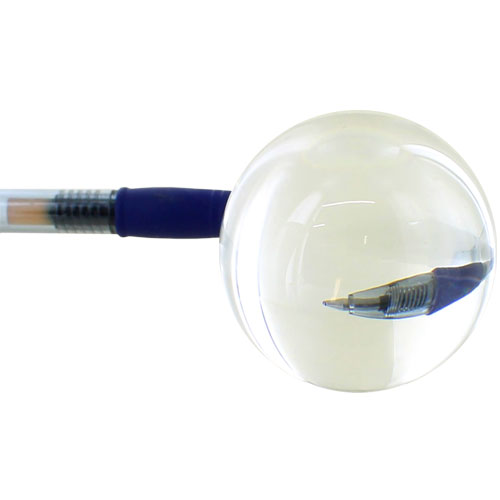 Crystal Glass Sphere - 80mm diameter - Image two