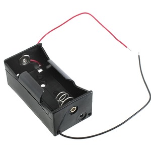 D Battery Holder with Leads - 1.5V Photo 1