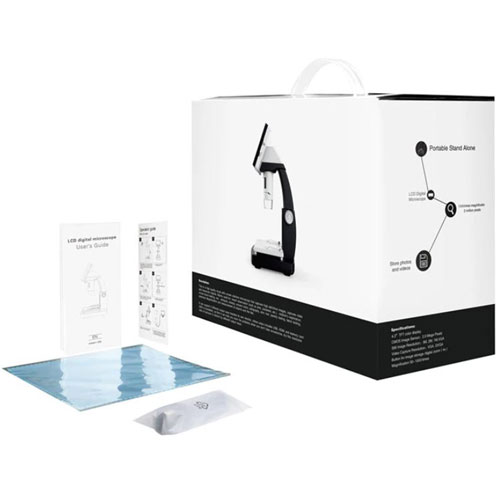Deluxe LCD Digital Microscope - 1000X HD 1080P 4.3TFT 2MP - Image three