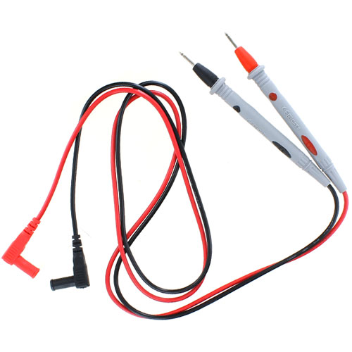 Deluxe Multimeter Test Leads - Needle Tip - Set of 2 - Image one