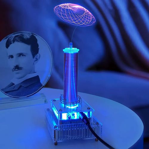 Deluxe High-Power Tesla Coil with Music Signal Input photo 2