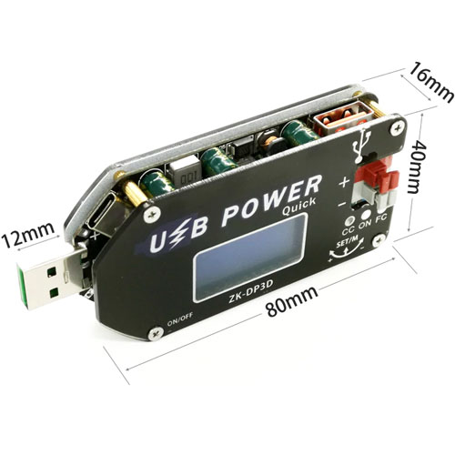 Digital Adjustable USB Power Supply - 1V to 30V 2A - Image two