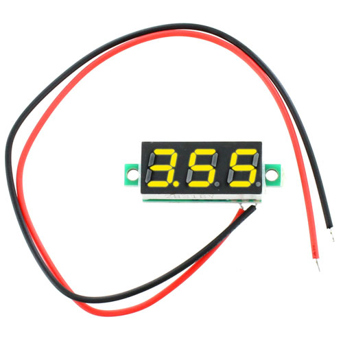 Digital DC Voltmeter Module - 3V-30V - Image one