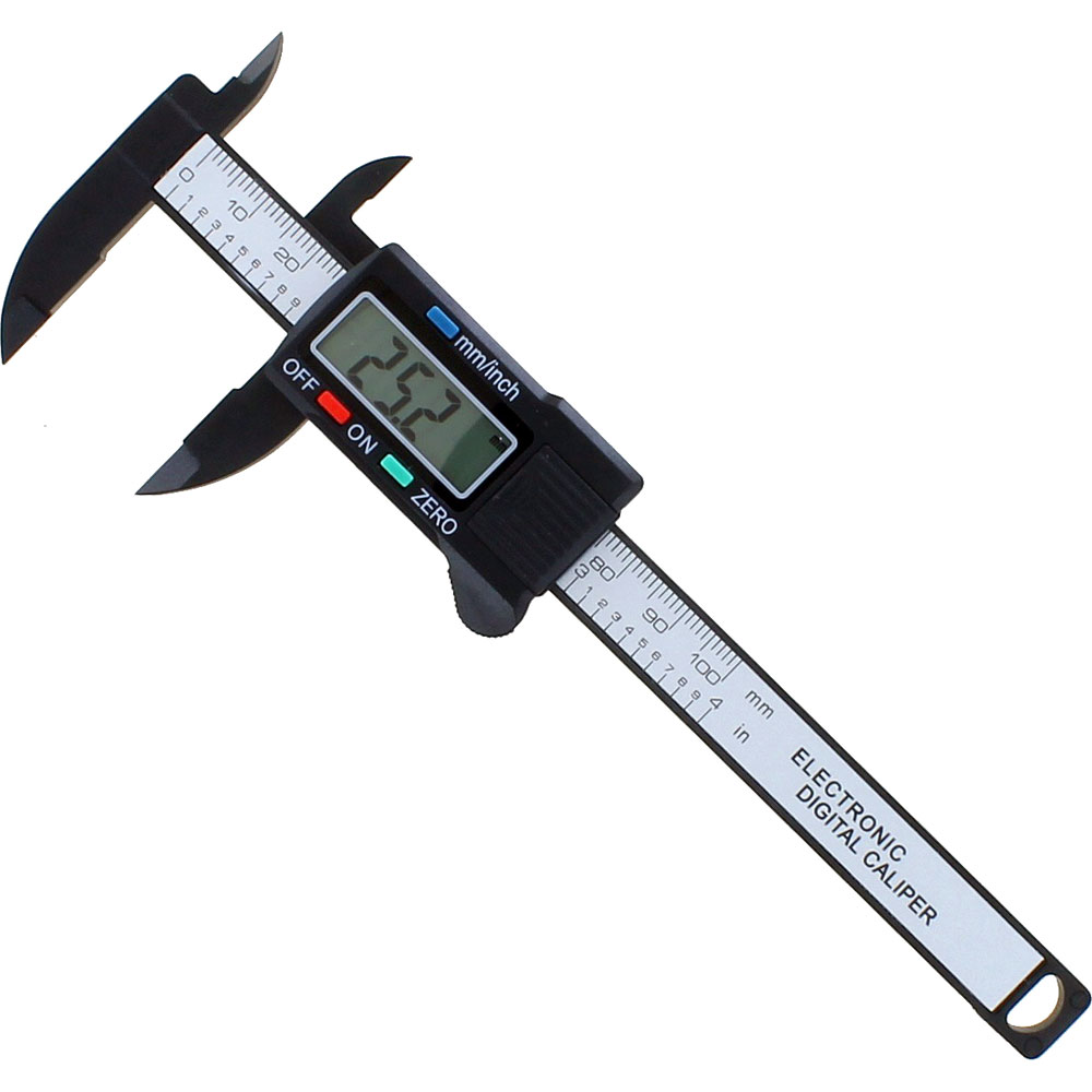 Electronic Digital Vernier Calipers - 4 inch 10 cm - Image one